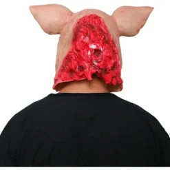 Halloween Maske, Gyser Svin Hovedmaske Latex Svin Maske Hal