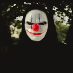 Halloween Maske Klovn Kostume Voksen Horror Fest Kostume Rollespil