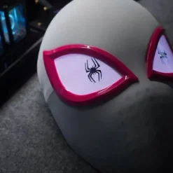 Halloween Maske Langt Hjemmefra Into Spider-Verse Gwen Stacy Maske Legetøj Rekvisitter