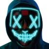 Halloween Maske LED Lys op Maske til Festival Cosplay Halloween C