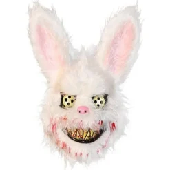 Halloween maske plys kanin maske sort bjørn maske