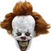 Halloween Maske Scary Scary Penny Smart Clown Fuld Maske Paryk Hea