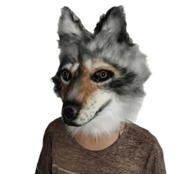 Halloween maske sceneoptræden rekvisitter ulv hund cos kjole