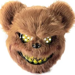 Halloween Masker, Skræmmende Bjørnemasker, Voksne Børn Festkostumer Cosplay Masker, Blodige Pelsede Bjørnemasker