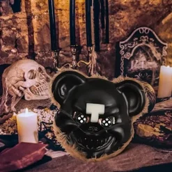 Halloween Masker, Skræmmende Bjørnemasker, Voksne Børn Festkostumer Cosplay Masker, Blodige Pelsede Bjørnemasker