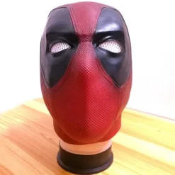 Halloween Masquerade Latex Maske Deadpool Fuld Ansigt Hovedbeklædning Kostume Fest Prop SQBB