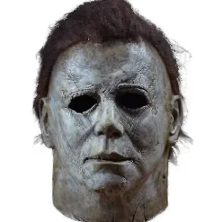 Halloween Michael Myers Horror Latex Maske Hovedbeklædning Festrekvisit[GPA]