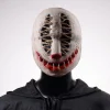 Halloween ond maske, skræmmende zombieansigt, Halloween rekvisitter