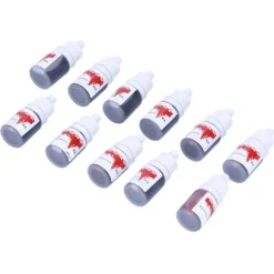 Halloween Party Falsk Blod DIY Cosplay Sceneoptræden Falsk Blod Makeup Værktøj 5ml x 11stk Gammelt Blod