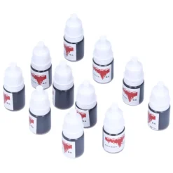 Halloween Party Falsk Blod DIY Cosplay Sceneoptræden Falsk Blod Makeup Værktøj 5ml x 11stk Gammelt Blod