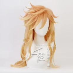 Halloween Paryk Demon Slayer Paryk Cosplay Douma Gradient Krøllet Hår Kvinder Syntetiske Parykker Mænd Karneval Halloween Fest Cosplay Anime Tilbehør, CJY | Fyndiq