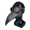 Halloween pest lang næb doktor bal maske cosplay rekvisit gave steampunk pest doktor næb maske lang næse V