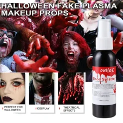 Halloween plasma spray vampyr zombie sang maquillage tilbehør