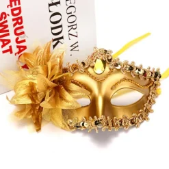 Halloween Prinsesse Maske Stor Lily Maske Prinsesse Kjole Maske SL 20*10*10