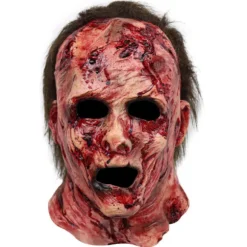 Halloween Skræmmende Maske, Blodig Maske Halloween Skull Maske B