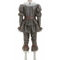 Halloween Stephen King's It Pennywise Clown Cosplay Kostume Mænd Party Fancy Dress Up Outfit Set M