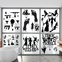 Halloween Stickers Toilet Stickers STYLE C STYLE C Style C