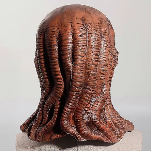 Halloween Stranger Things Sæson 4 Vecna Cosplay Maske Hovedbeklædning Voksne Horror Dæmon Monster Djævel Latex Maske Kostume Festrekvisitter