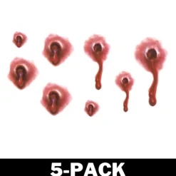 Halloween tatovering kuglesår 1-Pack