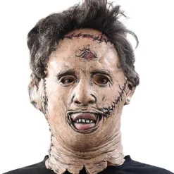 Halloween Texas Chainsaw Massacre Maske Læderansigt Morder Maske Cosplay Party-FS-