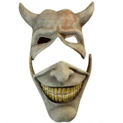 Halloween The Black Phone Horrorfilm Latex Maske The Grabber Maske Cosplay Kostume Voksen Skræmmende Festrekvisit Fancy Udklædning_ZKD22 Gray