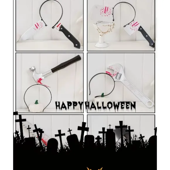 Halloween tiara pandebånd - Cosplay