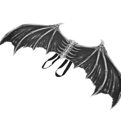 Halloween Vinger Foldbar Fest Kostume Prop Cosplay Tilbehør til Børn Kid Gave Sort