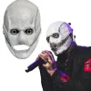 Halloweenfest Realistiske Rekvisitter Tilbehør Slipknot Corey Taylor Maske Dj Cosplay Horror Latex Lange/Korte Masker Gaver(FPK11) Kort