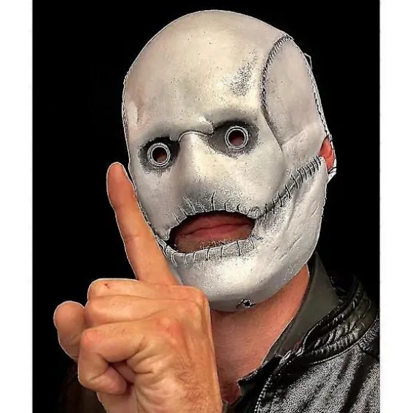 Halloweenfest Realistiske Rekvisitter Tilbehør Slipknot Corey Taylor Maske Dj Cosplay Horror Latex Lange/Korte Masker Gaver(FPK11) Kort