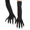 Halloweenhandsker til teenagere og voksne med lange negle Cosplay Kostume Kløer Potehandsker Spidse Fingernegle Albuelange Sjove Spøgelsesagtige Bisarre Handsker | Fyndiq