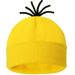 Halloweenkostume Hue Minion-briller Handsker Udklædning Dumme Mig Cosplay Tilbehør Voksen