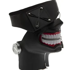 Halloween-maske Tredimensionel Ghoul Kaneki-maske COS-rekvisit Mask Anime-maske Cosplay-dekor