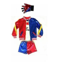 Harley Quinn Halloween Cosplay for piger W 150-155 CM