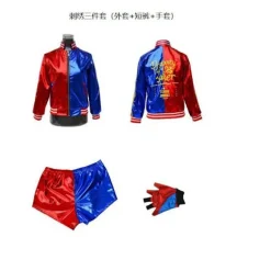 Harley Quinn Kostume til Kvinder | Joker Pige Cosplay Halloween Fest Outfit & Cosplay-bat-L L bat
