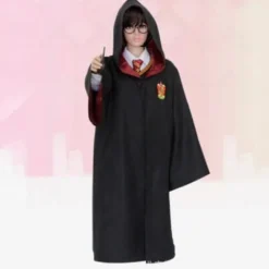 Harry Potter Gryffindor Klassisk Kåbe Kostume, Børn Voksne Unisex Fancy Dress _p Rød 145cm
