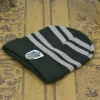 Harry Potter Hat Gryffindor Hufflepuff Ravenclaw Beanie Caps Fancy Dress Up（Slytherin）