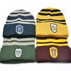 Harry Potter hue - strikket - y Gryffindor