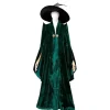 Harry Potter Minerva McGonagall Hogwarts Rektor Kåbe Voksen Halloween Cosplay Kostume m