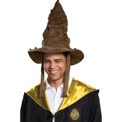 Harry Potter Sorteringshat Kostume Tilbehør Luksustøj Voksen