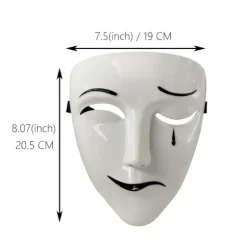 Heaven Official's Blessing Maske Jun Wu Maske Anime Cosplay Kostume Festmaske