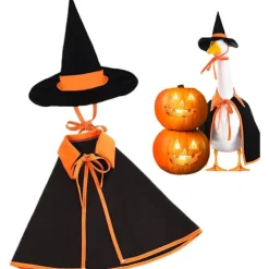 Hekse Gås Kostume, Halloween Kostume - Efterår Udendørs Terrasse Have Dekorationer til Thanksgiving, Ferier, Sæsonbestemte Begivenheder, Julefrokoster | Fyndiq