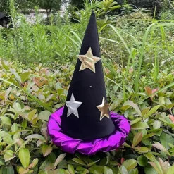 Heksehat Halloween Påske Party Heksehatte Maskerade Troldmandshat Rekvisitter Kasket