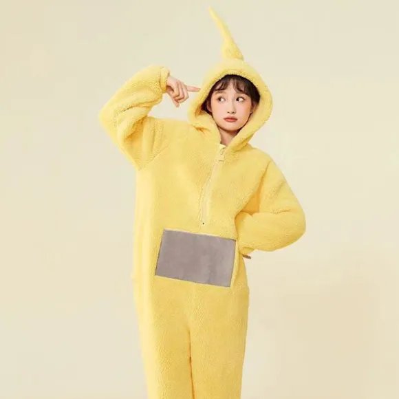 Heldragt Pyjamas Dame Hjemmetøj Herre Og Dame Fortykket Koral Fleece L