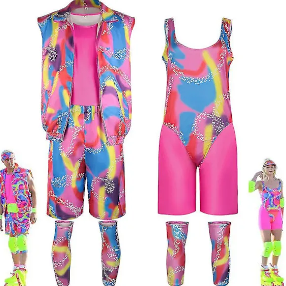 Helt ny Barbie sportsbeklædning til mænd og kvinder - Halloween-kostume -a woman XL