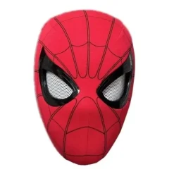 Hemma Hovedbeklædning Cosplay Bevægelige Øjne Maske Spider Man 1:1 Fjernbetjening Elastisk Maske_paris