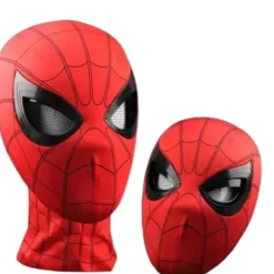 Hemma Hovedbeklædning Cosplay Bevægelige Øjne Maske Spider-Man 1:1 Fjernbetjening Elastisk Maske_paris