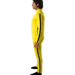 Herre Bruce Lee Kill Bill Gul Kampsportsdragt 70'er Film Kostume Standard