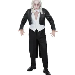 Herre Riff Raff Kostumesæt Black/White M