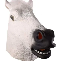 Hestehoved Maske Cosplay Kostume Fest Sjov Og Sjov Halloween Hestehoved Maske Hovedbeklædning Lnu Ma Jun