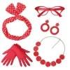 Heta erbjudanden Rockabilly-accessoarer Dam 50-tal Damaccessoarer